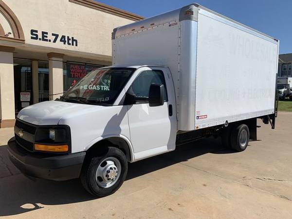 2013 Chevrolet 3500 Box Truck 15' Gas Auto Lift Gate Financing! for sale in Oklahoma City, OK – photo 4