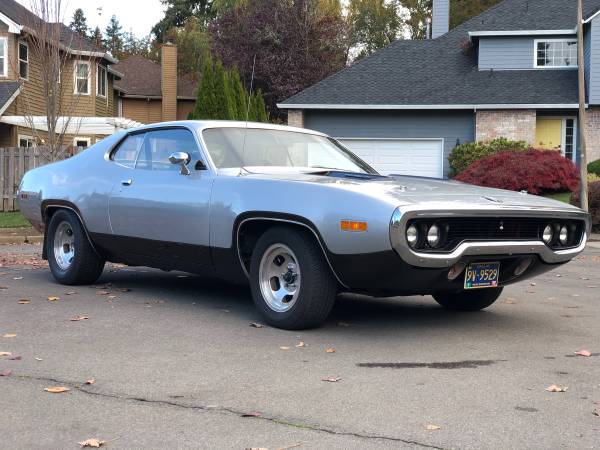 1971 Plymouth Road Runner - cars & trucks - by owner - vehicle... for sale in Tualatin, OR – photo 4