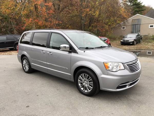 2013 Chrysler Town and Country Touring-L van Silver - cars & trucks... for sale in Westport, RI – photo 2