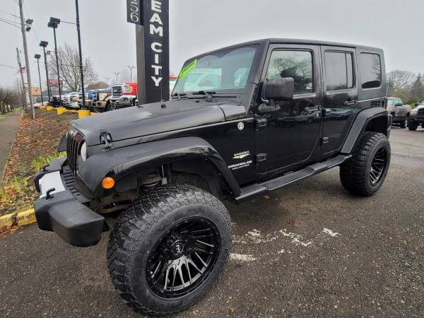 2008 Jeep Wrangler 4x4 4WD Unlimited Sahara Sport Utility 4D SUV for sale in Portland, OR – photo 2