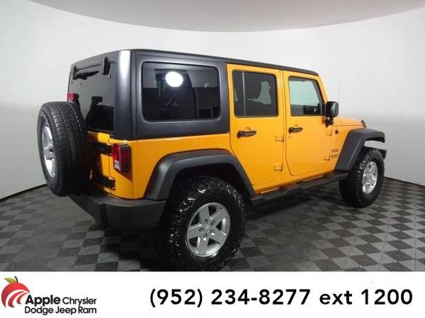 2012 Jeep Wrangler SUV Unlimited Sport (Crush Clearcoat) for sale in Shakopee, MN – photo 6