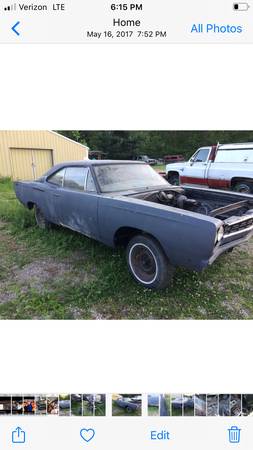 1968 Plymouth satellite - cars & trucks - by owner - vehicle... for sale in Laurelville, OH – photo 3