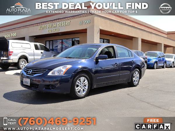 2012 Nissan Altima 2 5 S 234/mo with Service Records - cars & for sale in Palm Desert , CA
