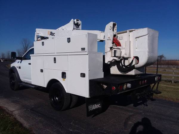 45' 2012 Dodge Ram 5500 Diesel Bucket Boom Lift Truck ALTEC AT37G -... for sale in Gilberts, TN – photo 6