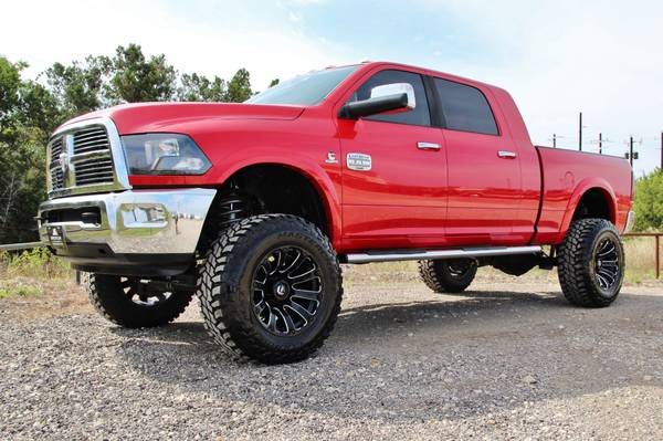 2012 RAM 2500 LONGHORN MEGA CAB*LIFTED*FUELS*37" COOPERS*MUST SEE!!! for sale in Liberty Hill, TX