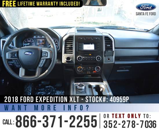 2018 FORD EXPEDITION XLT SiriusXM, Running Boards, Leather for sale in Alachua, FL – photo 13