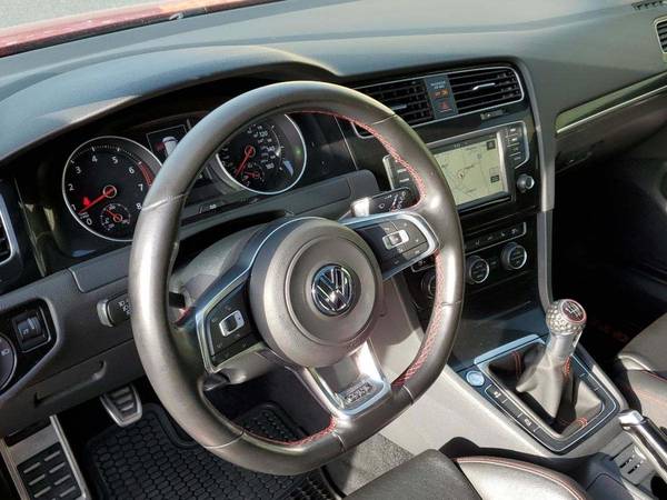 2016 VW Volkswagen Golf GTI Autobahn Hatchback Sedan 4D sedan Red -... for sale in Ronkonkoma, NY – photo 23