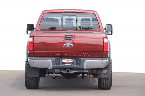 2015 Ford Super Duty F350 SRW LARIAT pickup Vermillion Red [R for sale in Nampa, ID – photo 6