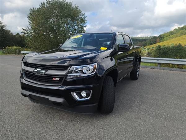 2018 Chevy Chevrolet Colorado Z71 pickup Black - cars & trucks - by... for sale in Boone, NC – photo 3