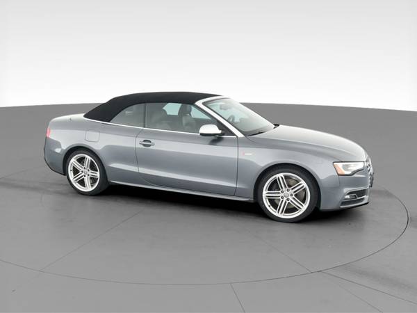 2014 Audi S5 Premium Plus Convertible 2D Convertible Gray - FINANCE... for sale in South Bend, IN – photo 14