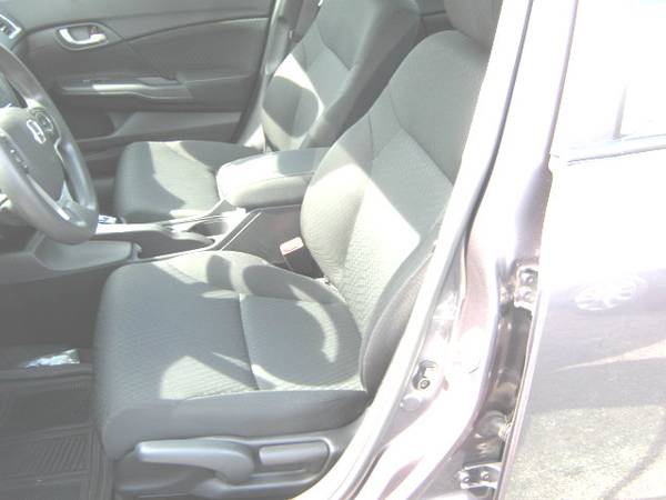 2015 Grey Honda Civic LX Sedan for sale in Midlothian, IL – photo 13