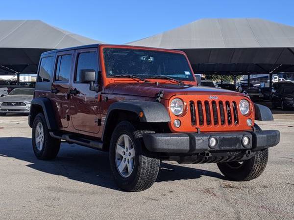 2014 Jeep Wrangler Unlimited Sport 4x4 4WD Four Wheel Drive - cars &... for sale in Burleson, TX – photo 3