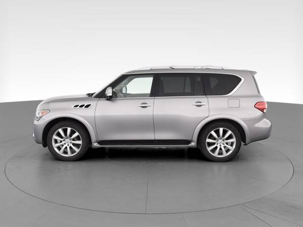 2012 INFINITI QX QX56 Sport Utility 4D suv Silver - FINANCE ONLINE -... for sale in Washington, District Of Columbia – photo 5