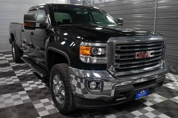 2015 GMC Sierra 3500 HD Crew Cab SLE Pickup 4D 8 ft Pickup - cars & for sale in Sykesville, PA – photo 3