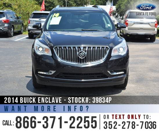 *** 2014 Buick Enclave *** Cruise - Leather Seats - Remote Start for sale in Alachua, GA – photo 2