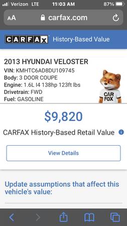 2013 Hyundai Veloster for sale in Howell, NJ – photo 13