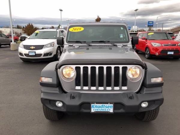 2018 Jeep Wrangler Unlimited Unlimited Sport Convertible Billet... for sale in Post Falls, WA – photo 2