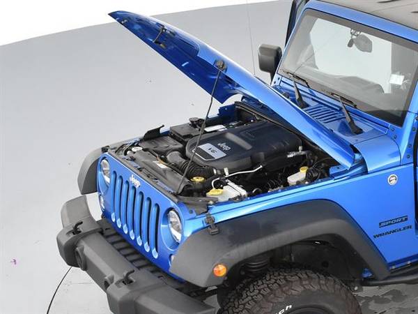 2015 Jeep Wrangler Sport SUV 2D suv Blue - FINANCE ONLINE for sale in East Berlin, CT – photo 4