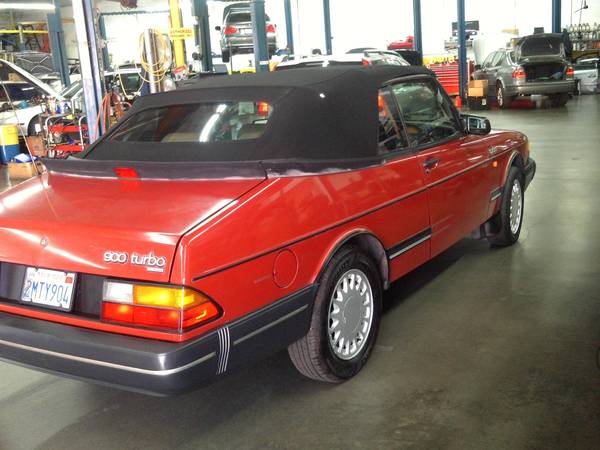 1989 SAAB 900 CONVERTABLE - - by dealer - vehicle for sale in HARBOR CITY, CA – photo 6