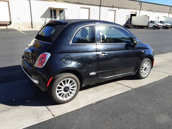 2012 Fiat 500 2D Cabriolet LOUNGE - cars & trucks - by dealer -... for sale in Albuquerque, NM – photo 4