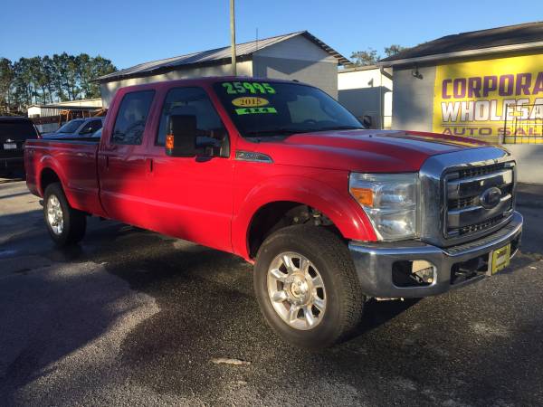 2015 FORD F250 LARIAT SUPERDUTY SUPERCREW CAB 4 DOOR 4X4 W LTHR, 20"... for sale in Wilmington, NC – photo 4