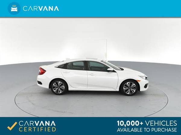 2017 Honda Civic EX-L w/Navigation Sedan 4D sedan White - FINANCE for sale in Indianapolis, IN – photo 10