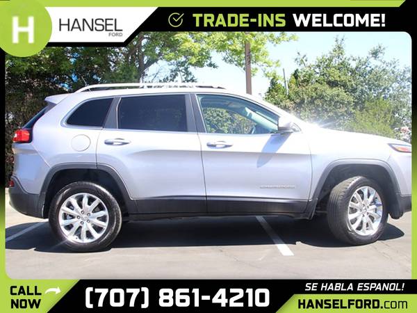 2014 Jeep Cherokee Limited FOR ONLY 372/mo! - - by for sale in Santa Rosa, CA – photo 6