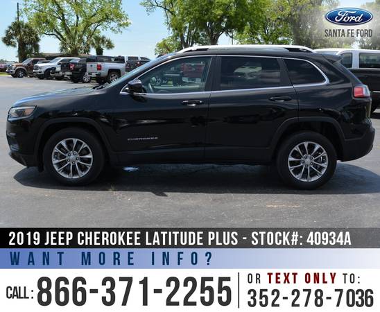 2019 Jeep Cherokee Latitude Plus SiriusXM - Cruise - Leather for sale in Alachua, FL – photo 4
