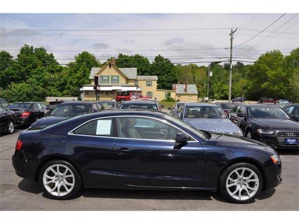 2011 Audi A5 coupe 2.0T quattro Premium AWD 2dr Coupe 6M (BLUE) for sale in Hooksett, MA – photo 7