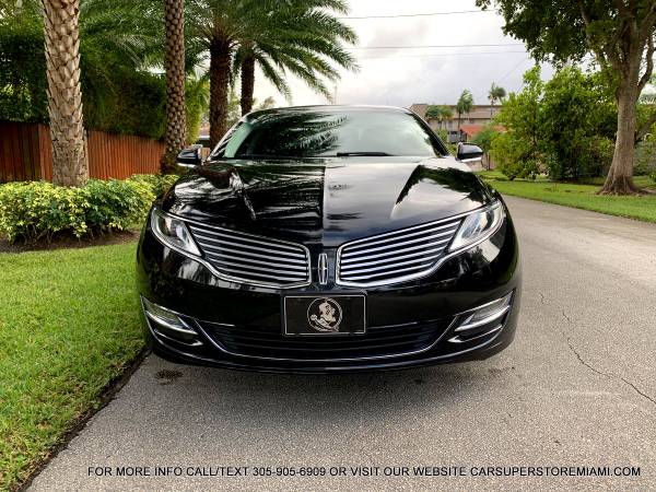 LIKE NEW 2014 LINCOLN MKZ HYBRID CLEAN TITLE NAVIGATION BACK UP... for sale in Hollywood, FL – photo 11