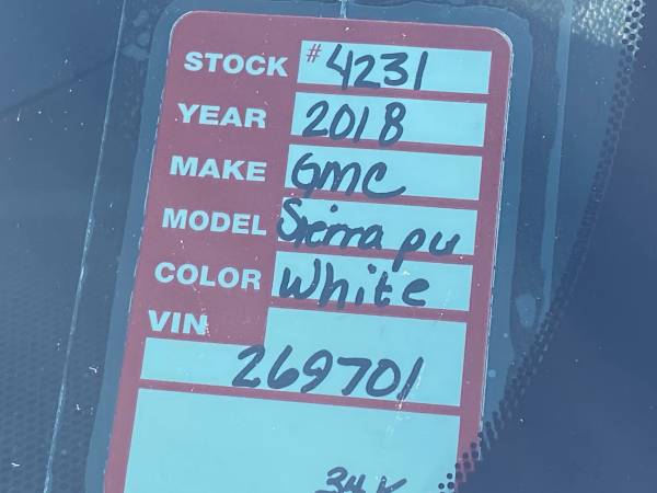 2018 GMC Sierra 1500 REGULAR CAB LONG BOX V-8 ENGINE - cars & for sale in Swartz Creek,MI, MI – photo 24