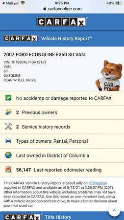2007 Ford E350 Extended Cargo Van - - by dealer for sale in Neptune, NJ – photo 10