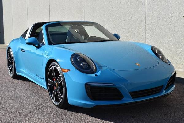 2017 Porsche 911 Targa 4S **$176K MSRP** Miami Blue 6K Miles for sale in Sioux Falls, MN – photo 2