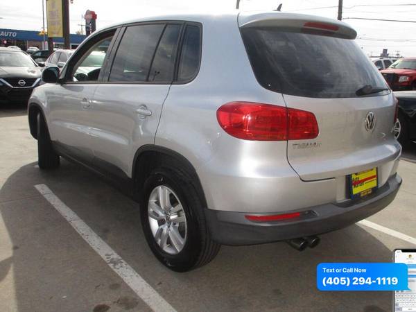 2013 Volkswagen Tiguan S 4dr SUV 6A $0 Down WAC/ Your Trade - cars &... for sale in Oklahoma City, OK – photo 8