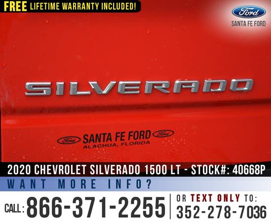 2020 CHEVROLET SILVERADO 1500 LT *** OnStar, Bluetooth, Camera *** -... for sale in Alachua, FL – photo 19