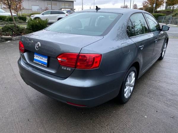 2012 Volkswagen Jetta SE PZEV 4dr Sedan 6A w/ Convenience and... for sale in Lynnwood, WA – photo 5