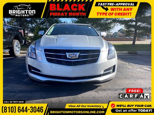 2017 Cadillac ATS 2.0L Turbo Luxury AWD! AWD FOR ONLY $313/mo! -... for sale in Brighton, MI – photo 3
