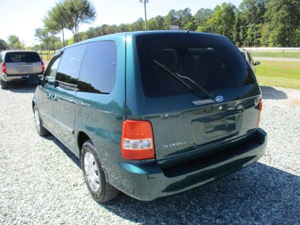 2004 Kia Sedona LX Minivan, Green, 3.5L V6, Cloth, Loaded, Seats7,112K for sale in Sanford, NC 27330, NC – photo 8