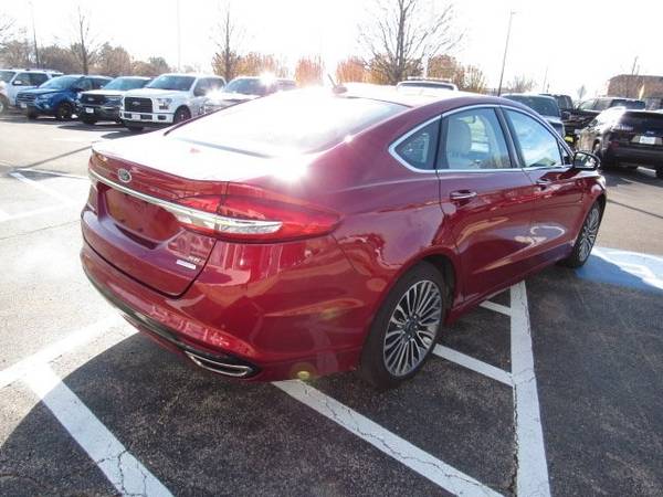 2017 Ford Fusion SE sedan Ruby Red Metallic Tinted Clearcoat - cars... for sale in Huntley, IL – photo 21