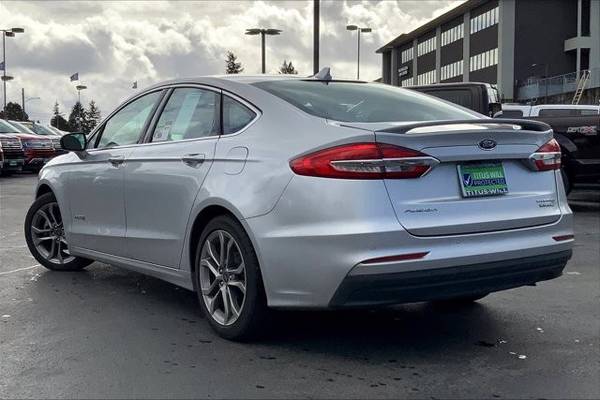 2019 Ford Fusion Hybrid Certified Electric Titanium Sedan - cars & for sale in Tacoma, WA – photo 10