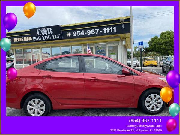 2016 Hyundai Accent SE Sedan 4D - - by dealer for sale in Hollywood, FL – photo 2