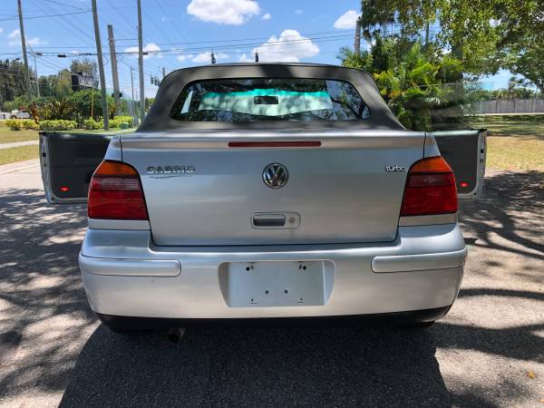 2002 VOLKSWAGEN CABRIO GLX*CONVERTIBLE*CLEAN CAR FAX for sale in Clearwater, FL – photo 17