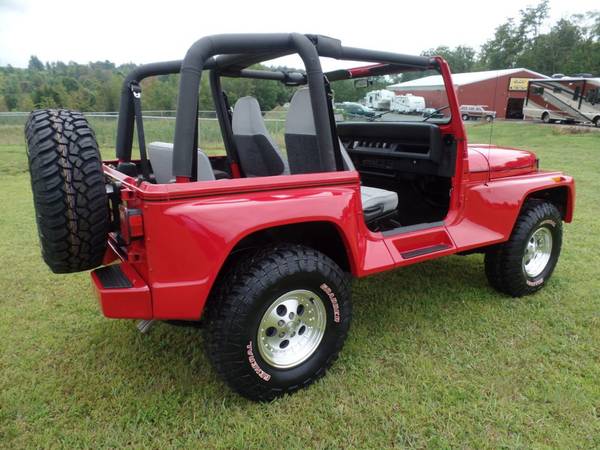 1992 *Jeep* *Wrangler* *2dr Renegade* Red for sale in Johnstown , PA – photo 3