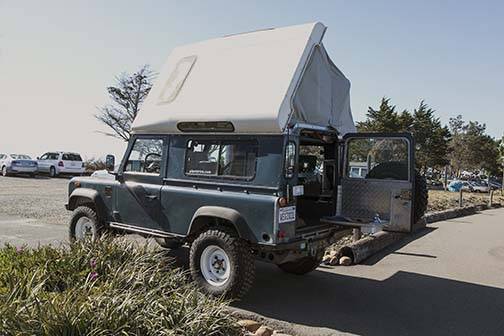 Price Drop: Turbodiesel Land Rover Series/Defender, custom camper -... for sale in Berkeley, CA – photo 8