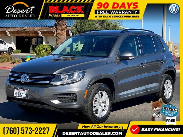 2015 Volkswagen Tiguan 46,000 MILES S SUV - Clearly a better value!... for sale in Palm Desert , CA – photo 3