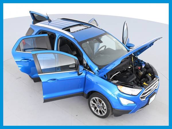 2018 Ford EcoSport Titanium Sport Utility 4D hatchback Blue for sale in San Francisco, CA – photo 21