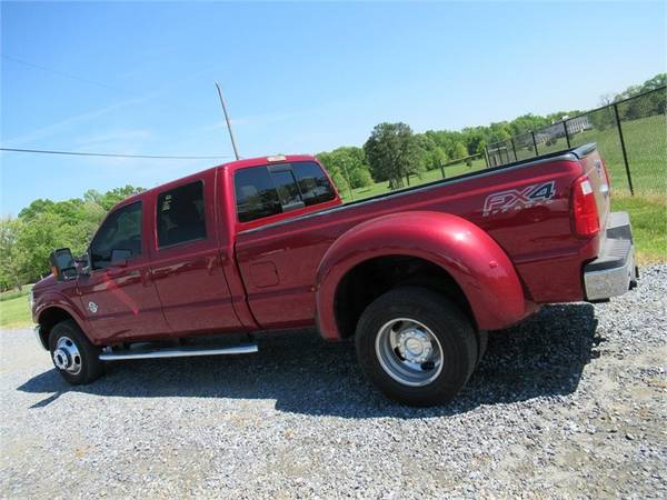 2015 FORD F350 SUPER DUTY LARAIT, Red APPLY ONLINE for sale in Summerfield, NC – photo 2