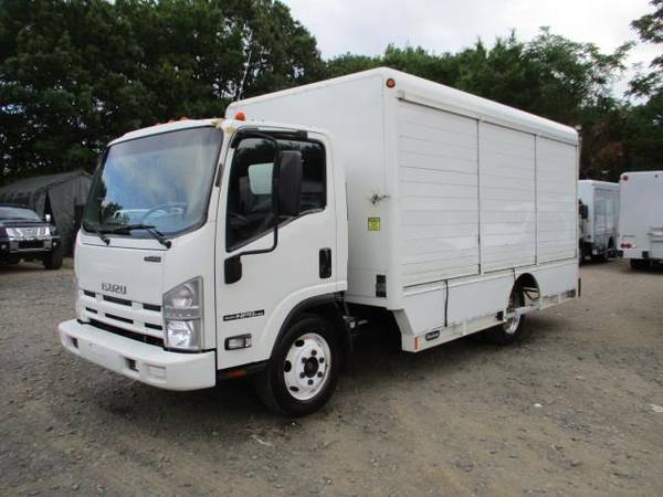 2012 Isuzu NPR HD 14 BEVERAGE TRUCK * ROLL UP SIDE DOORS - cars &... for sale in south amboy, WV – photo 3
