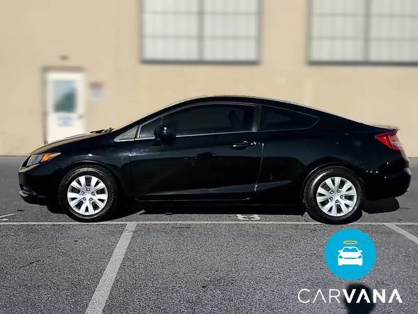 2012 Honda Civic LX Coupe 2D coupe Black - FINANCE ONLINE - cars &... for sale in Columbus, GA – photo 5