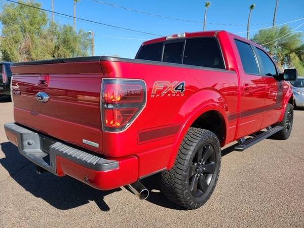 2012 Ford F150 FX4 pickup Red Candy Metallic - - by for sale in Mesa, AZ – photo 7